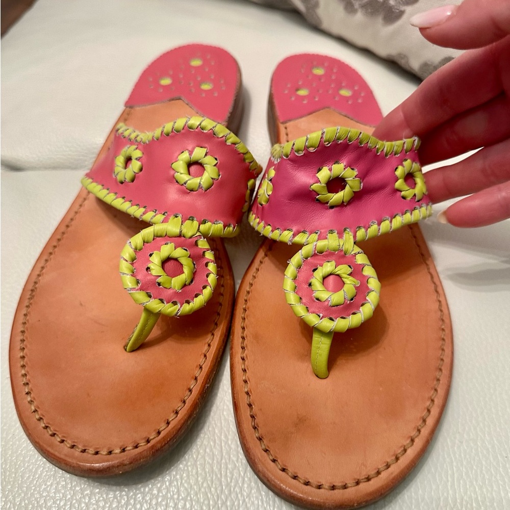 Jack Rogers Navajo Sandals Size 9